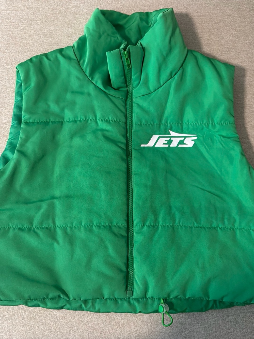 NFL Green Jets Puffer Vest